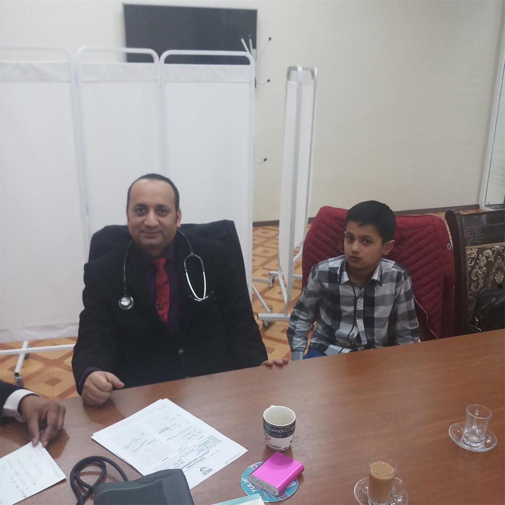 international OPD at Navoi City Uzabekistaan