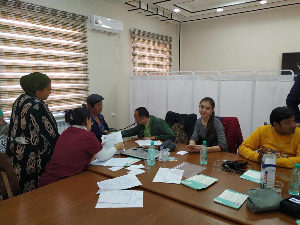 international OPD at Navoi City Uzabekistaan